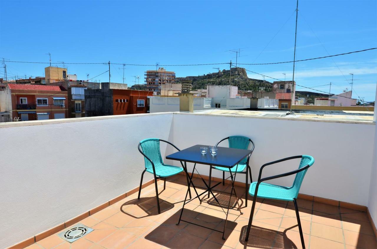 Rooftop Apartment With Three Terraces Alicante Bagian luar foto