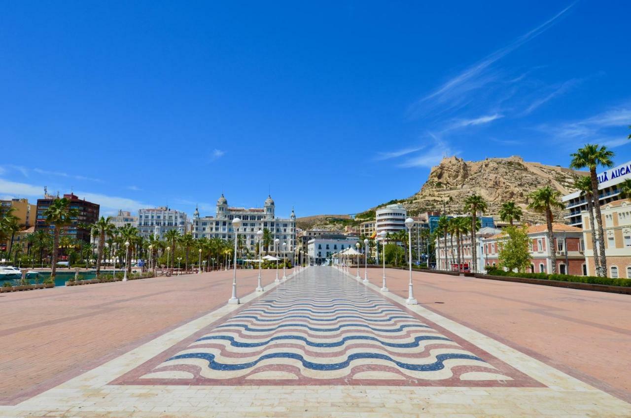 Rooftop Apartment With Three Terraces Alicante Bagian luar foto